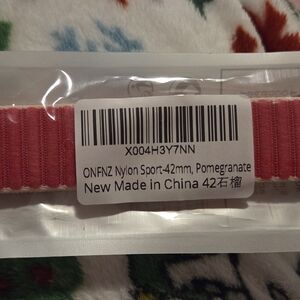 Nylon Sport Wristband - Vibrant Pink